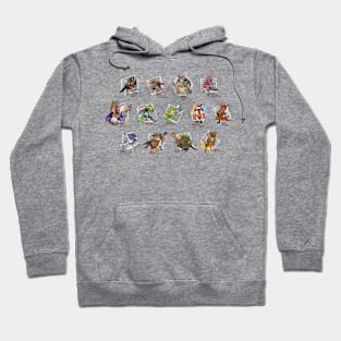 Chilean animal fantasy jobs Hoodie